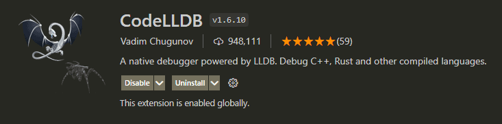 CodeLLDB VS Code extension